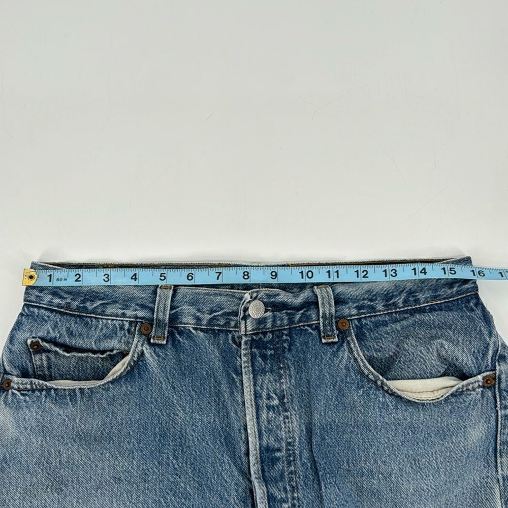 Vintage Levi’s 501 Jeans Altered and Distressed Late 80’s Early 90's - Picture 16 of 16